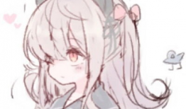 简笔漫画女,女生日常生活的趣味瞬间